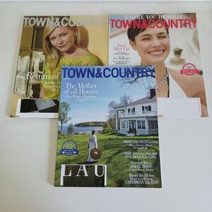 Town and Country 3 pack magazines Summer to October 2025